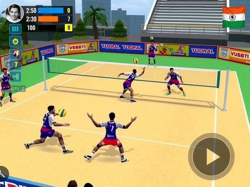 Volley Champions Madras Gameplay Screenshot